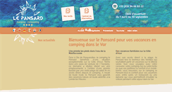 Desktop Screenshot of camping-pansard.com